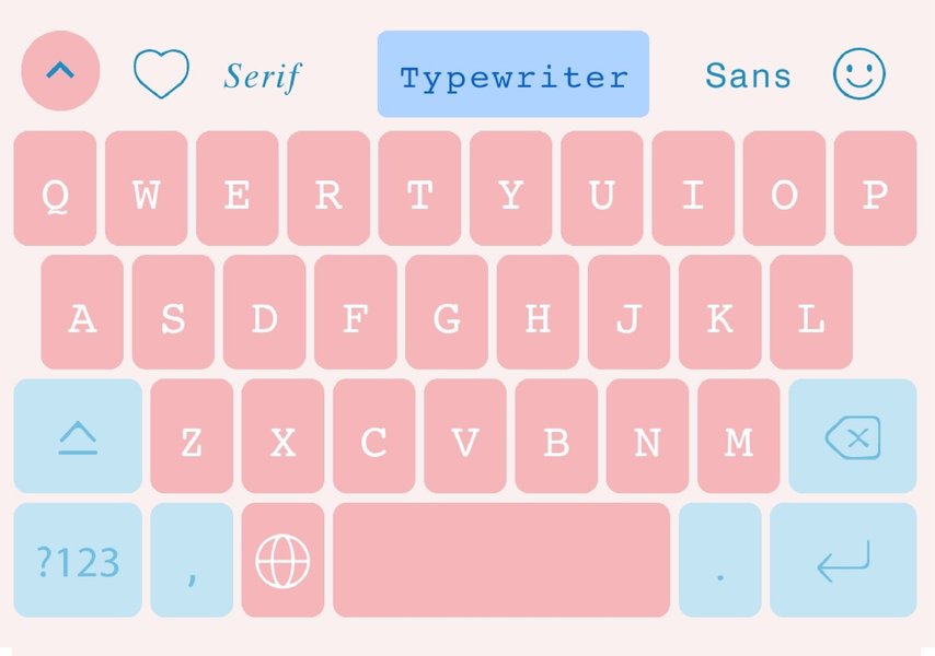 Fonts Keyboard - عکس برنامه موبایلی اندروید