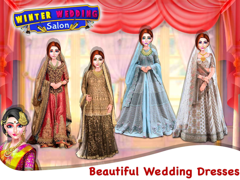 Kashmiri Wedding Make up Salon - Gameplay image of android game