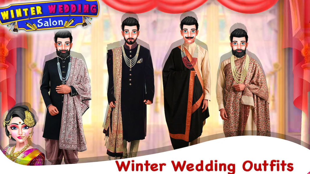Kashmiri Wedding Make up Salon - Gameplay image of android game