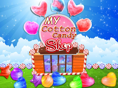 Candy store shop game