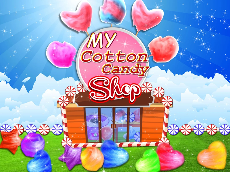 Sweet Cotton Candy Shop - عکس برنامه موبایلی اندروید