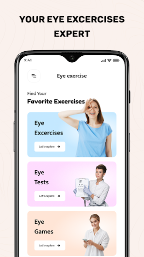Eye Exercises : Eye Care App - Image screenshot of android app