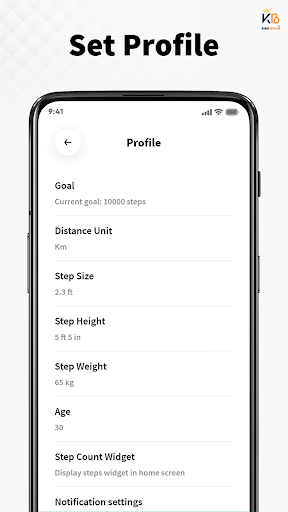 Pedometer King - Step Counter - عکس برنامه موبایلی اندروید