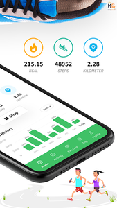 Step Counter : Pedometer King - Image screenshot of android app