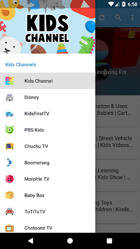 Kids Videos - Image screenshot of android app