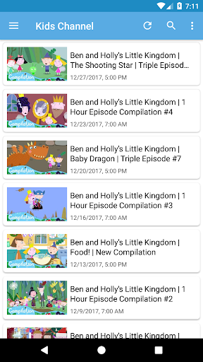 Kids Videos - Image screenshot of android app