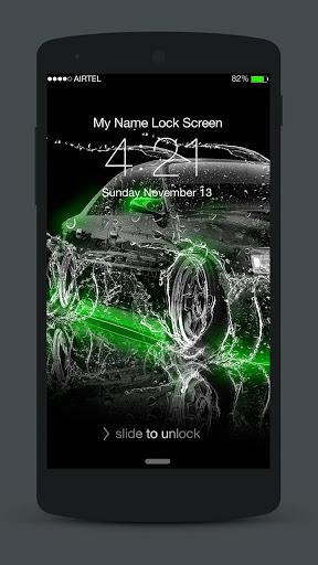 Neon Cars Lock Screen - عکس برنامه موبایلی اندروید