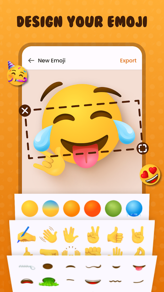 Emoji Maker - DIY Emoji - Image screenshot of android app