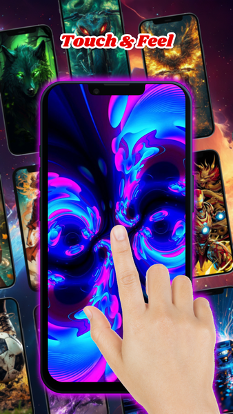 ۳D Live Wallpaper Maker ۴K - عکس برنامه موبایلی اندروید