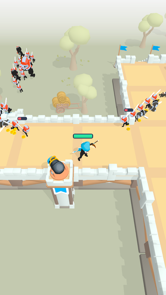 Wild Archer: Castle Defense - Gameplay image of android game