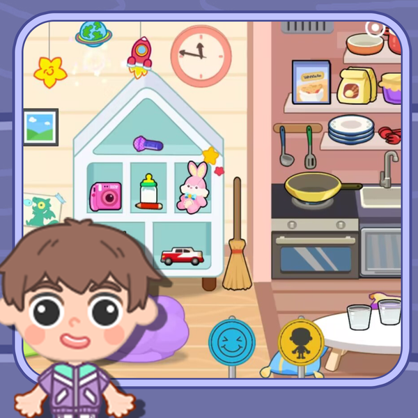 My Home Town:Playhouse - Gameplay image of android game