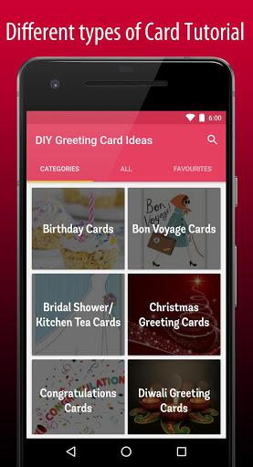 DIY Greeting Card Ideas - Image screenshot of android app