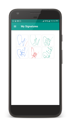 Draw Signature - Image screenshot of android app