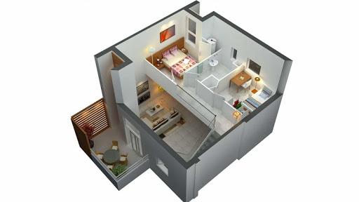 3D House Plan Inspirations - Image screenshot of android app
