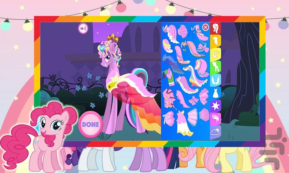 بازی دخترانه پونی کوچولو - عکس بازی موبایلی اندروید