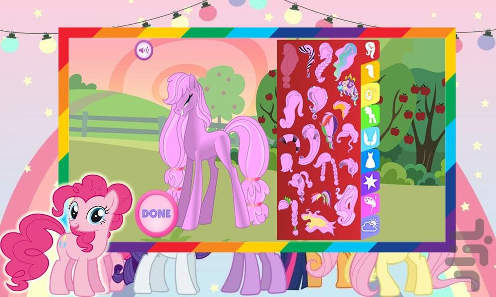 بازی دخترانه پونی کوچولو - عکس بازی موبایلی اندروید