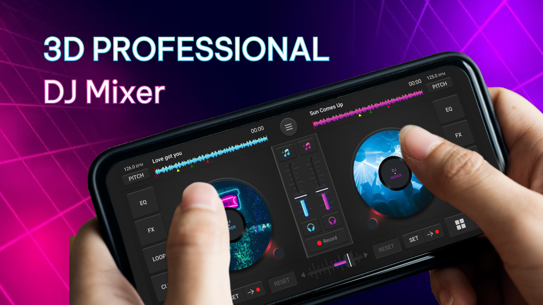 DJ Mixer Studio 3D - Music Mix - Image screenshot of android app