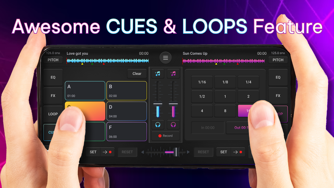 DJ Mixer Studio ۳D - Music Mix - عکس برنامه موبایلی اندروید