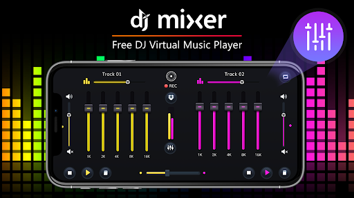Virtual DJ Mixer - DJ Studio - عکس برنامه موبایلی اندروید
