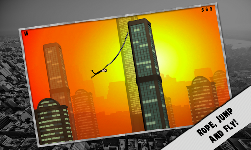 Rope'n'Fly 3 - Dusk Till Dawn - Gameplay image of android game