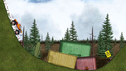 Stickman Downhill Monstertruck - Gameplay image of android game