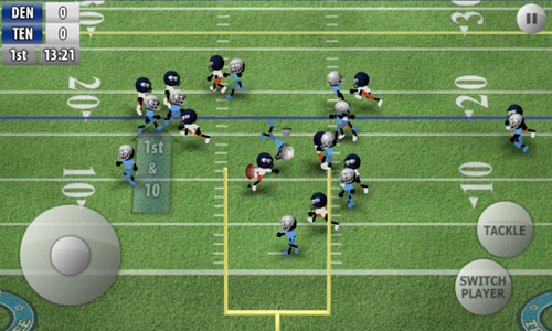Stickman Football - Gameplay image of android game