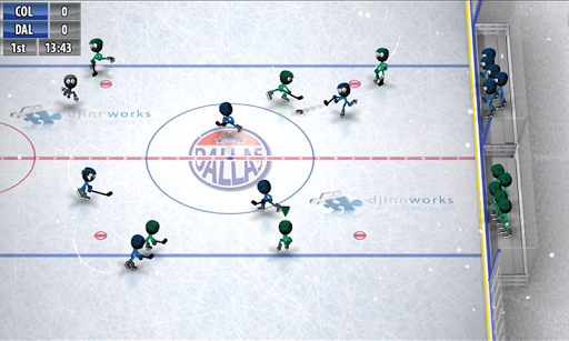 Stickman Ice Hockey - Gameplay image of android game