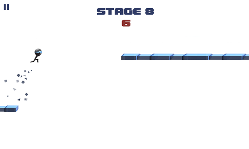 Stickman Impossible Run - Gameplay image of android game