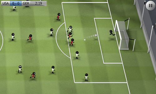 Stickman Soccer - Classic - Gameplay image of android game