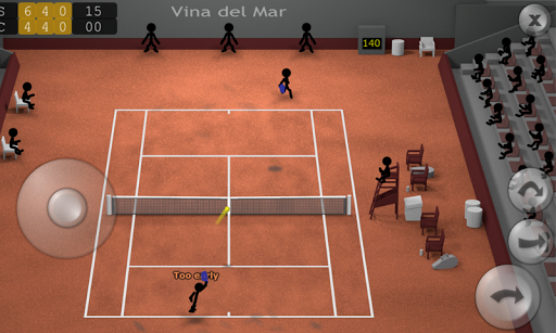 Stickman Tennis - عکس بازی موبایلی اندروید