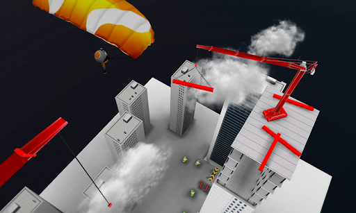 Stickman Base Jumper 2 - Gameplay image of android game