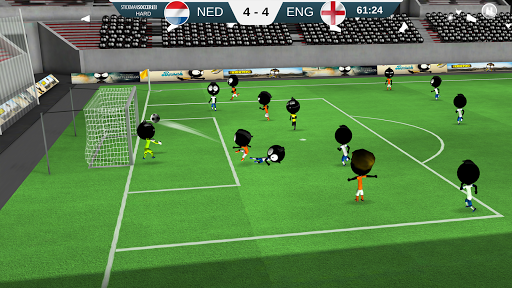 Stickman Soccer - Gameplay image of android game
