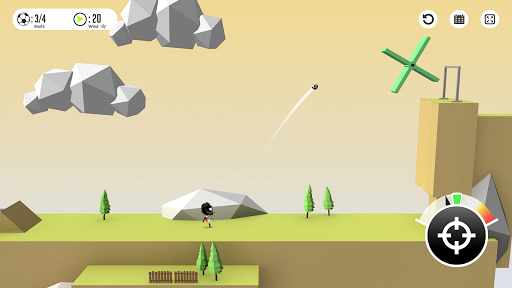 Stickman Trick Soccer - Gameplay image of android game