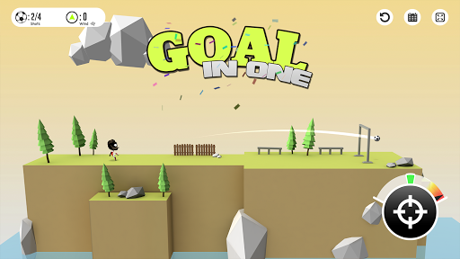 Stickman Trick Soccer - Gameplay image of android game