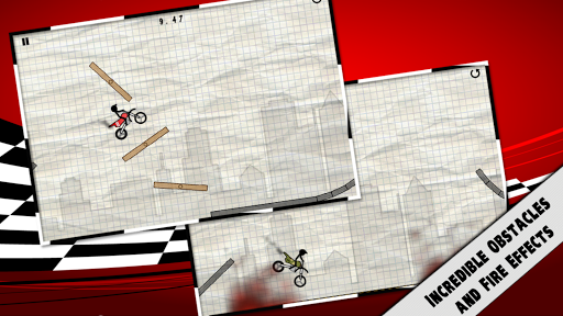 Stick Stunt Biker - Gameplay image of android game
