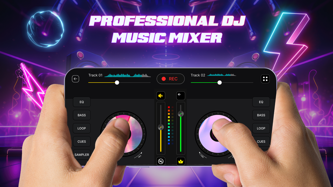 DJ Music Mixer - DJ Mix Studio - عکس برنامه موبایلی اندروید