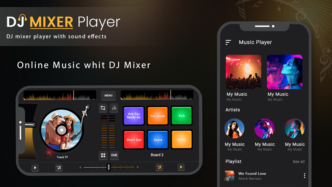 DJ Mixer Player - Music Mixer - عکس برنامه موبایلی اندروید