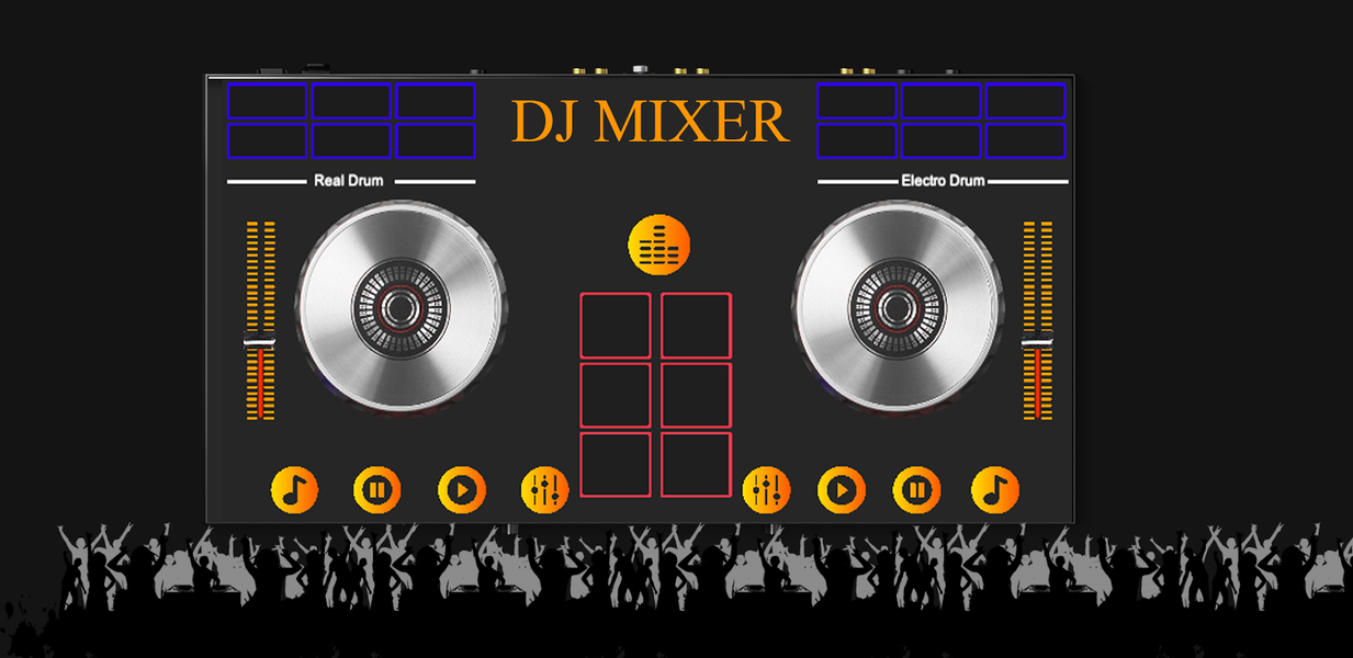 Dj Mixer Studio:Music Player - Gameplay image of android game