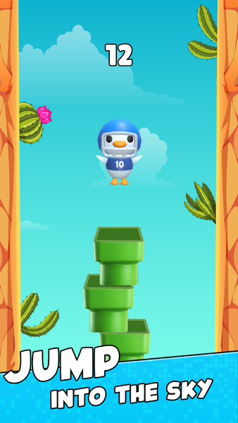 Duck Jump - Gameplay image of android game