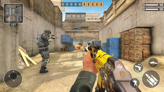 Counter Terrorist: Critical Strike CS Gun Shooter Game for Android