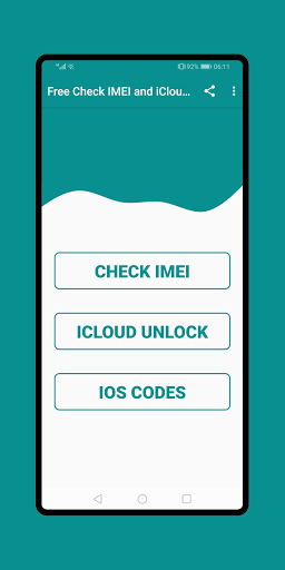 Check IMEI and iCloud Unlock - عکس برنامه موبایلی اندروید