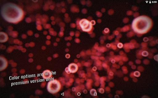 Neon Microcosm Live Wallpaper - Image screenshot of android app