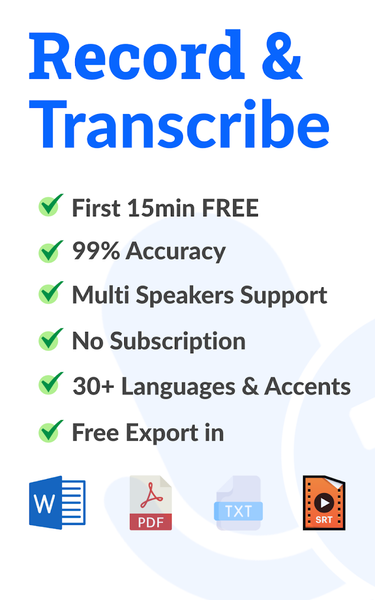 Transcribe Speech to Text - Image screenshot of android app