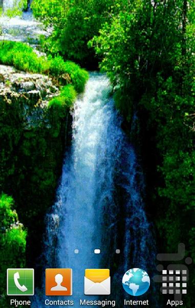 آبشار زیبا (زنده) HD - عکس برنامه موبایلی اندروید