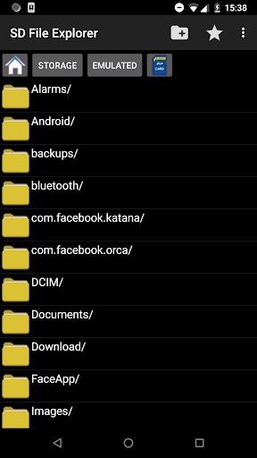 SD File Explorer - Image screenshot of android app