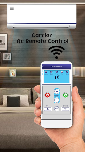 AC Remote Control For Carrier - عکس برنامه موبایلی اندروید