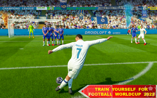 Soccer Footbal Worldcup League - Gameplay image of android game