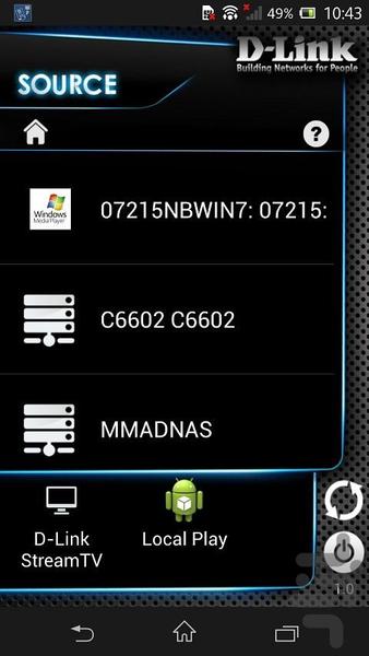 D-Link SmartPlay - عکس برنامه موبایلی اندروید