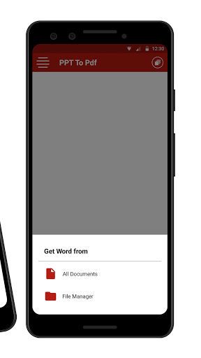 PPT to PDF Converter - Image screenshot of android app