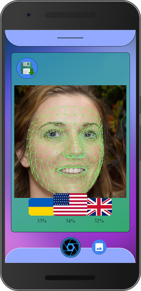 MyFace - Nationality by face - Image screenshot of android app